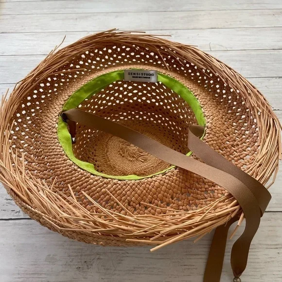SENSI STUDIO
Upturn Straw Beach Hat - Picture 9 of 9